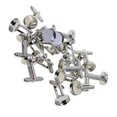thumbnail image 1 of 20Pcs Blank 12mm Round Bezel Glue Base Cup Cufflink Buttons Cuff Links DIY Cufflink White K, 1 of 8