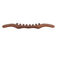 thumbnail image 1 of Massage Tool Roller Accessories Multi Functional Manual Portable Durable Professional Whole Body Use Dark Brown 8 Beads, 1 of 8