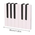 thumbnail image 2 of Piano Wooden Coat Racks Piano Hook Wall Decoration Rack Storage Hanging Key Rings Coat Bag Hooks for Tables Hook Ups Sticker Pack Sticky Hooks Antique Coat Hooks No Drill Hooks for Hanging Bathroom, 2 of 2