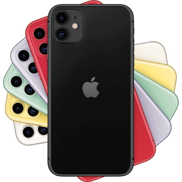 Refurbished Apple iPhone 11 - 64GB – Black – 12MP Dual Rear & 12MP