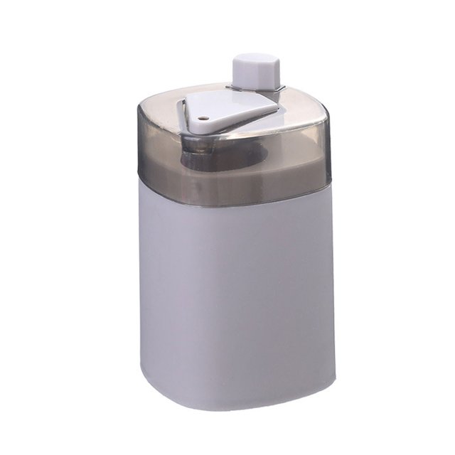 Oleegame 1PC Stainless Steel Cutlery Set Automatic Toothpick Dispenser Toothpick Holder Automatic Toothpick Dispenser Gray