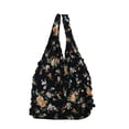 thumbnail image 3 of weibbin Large Capacity Shopping Bag - Reusable Grocery Bags, Foldable Shopping Bag Beach Bag Shopping Basket Utility Tote with Metal Frame Removable Shoulder Strap Bottom, 3 of 8