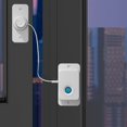 thumbnail image 2 of Intelligent Fingerprint Lock For Drawers, Cabinets, Refrigerators & for Windows - Keyless USB Rechargeable Security Device With Adjustable Steel Wire Cable For Home Office Storage(White), 2 of 7