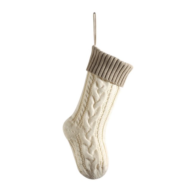 QualitChoice Handmade Knitted Gift Bags Christmas Treasures Heavy Yarn - Soft Lining. Neat Type L