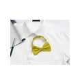 thumbnail image 5 of INSPIRE CHIC Accessoires de Nœud Papillon pour Homme Sangle Ajustable Formel Uni Smoking Pré-Noué Champagne, 5 of 5