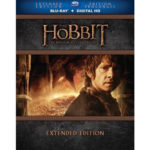 The Hobbit: The Motion Picture Trilogy (Extended Edition) (Blu-ray + Digital HD With UltraViolet) (Bilingual)