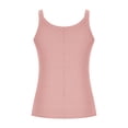 thumbnail image 4 of Timegard Tank Tops for Women Plus Size Square Neck Slim Comfy Solid Color Basic Tee Casual Going out Top, 4 of 6