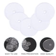 thumbnail image 3 of SHISUYAN 200pcs Plastic Discs for Earring Backs Disc Pads to Stabilize Earrings, 3 of 8