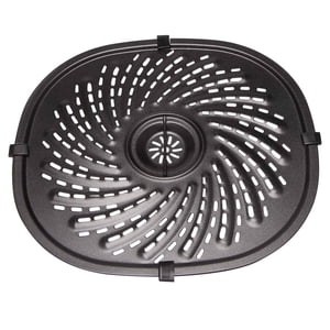 Air Fryer Replacement Grill Pan for Power XL Gowise 7QT Air Fryers,Nonstick Coating Crisper Plate,Air Fryer Part,1 x Bakeware,Black
