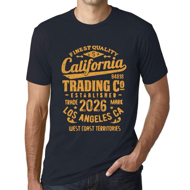 T-Shirt Graphique pour Homme Californie Échangeant depuis 2026