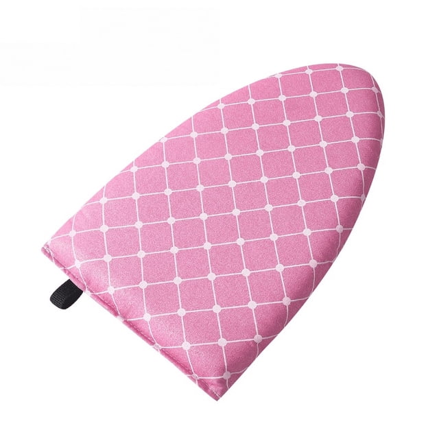 Handheld Ironing Board Mini Portable Ironing Pad | Heat Resistant Waterproof Layer | Thick Sponge Insulation | Mesh Finger Buckle | Anti-Scald | Flexible for Sleeves Collars Shoulders