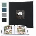 thumbnail image 3 of Album Photo 6 Pouces 200 Album Photo Gris Scrapbook avec Pages de Journal pour Souvenirs(1Pcs) Rkxzt, 3 of 5