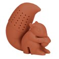 thumbnail image 3 of Squirrel Shape Tea Infuser, Food Grade Cute Squirrel Tea Strainer Dishwasher Washable Elastic Silicone  For Household Coffee, 3 of 8