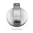 thumbnail image 3 of 2PCS Rotary Switches Round Knob Stove Burner Oven Kitchen Parts Handles Metal Fire Switch Button, 6mm, Type 1, 3 of 8