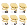 thumbnail image 2 of 6 Pcs Piquet de Réglage de Guitare, Bouton de Tête de Tuner avec Vis et Rondelles pour Guitare Électrique, 2 of 8