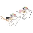 thumbnail image 2 of 2 Pcs Pinceaux Broches en Alliage Épingles à Seins Artistes Chic Broches à Revers, 2 of 8