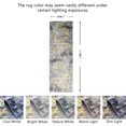thumbnail image 2 of JV Home Runner Rug Elegance Yellow Grey 2' x 7' Washable Rugs Anti Slip, 2 of 6