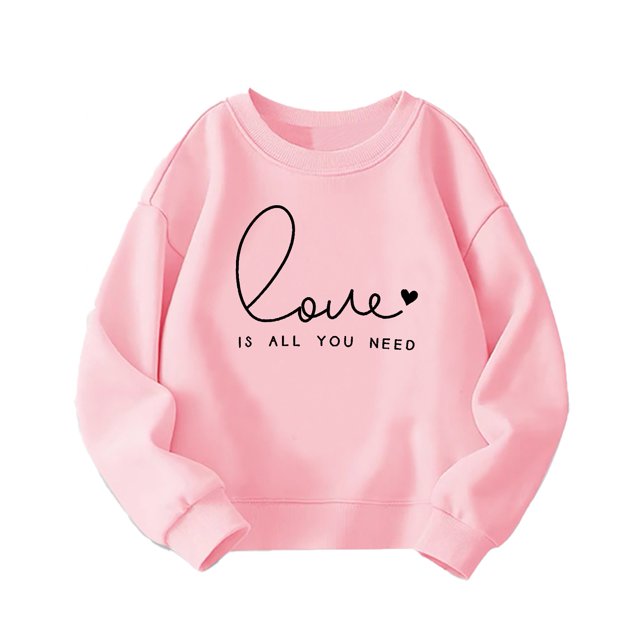 Veste Vêtements Garçon 4t Chandail Garçon Fille Enfants Décontracté Imprimé Manches Longues Col Rond Chandail à Capuchon Ensembles