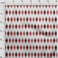 thumbnail image 2 of oneOone Polyester Lycra Fabric Argyle Ikat Printed Fabric 1 Yard 56 Inch Wide, 2 of 4