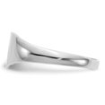 thumbnail image 3 of Bague Chevalière en Or Blanc 14K, 3 of 5