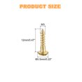 thumbnail image 2 of Wood Screws M3 x 12mm Slotted Round Head Copper Self-Tapping Screw 200 Pcs, 2 of 7