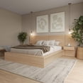 thumbnail image 4 of James 4-Piece Bedroom Set With Bed, Headboard and 2 Floating Nightstands, 4 of 5