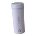 thumbnail image 1 of Rongfmy Portable 300W 350ml Electric Kettle, Stainless Steel, USB Powered, Violet, 1 of 9
