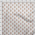thumbnail image 4 of oneOone Cotton Cambric Orange Fabric Block Craft Projects Decor Fabric Printed By The Yard 56 Inch Wide-IK, 4 of 5