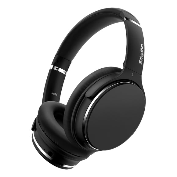Srhythm NiceComfort 25 Écouteurs à Réduction de Bruit Hybrides Circum-Auriculaires, Bluetooth Sans Fil 5.3, 50 H d'Autonomie, Faible Latence, Mode Transparence