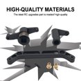 thumbnail image 4 of Baohd RCGOFFLOW 3x Aluminum Alloy High Precision Steering Servo Saver Complete For 1/10 Rc Steering Servo Saver Complete JLB J3 Blue, 4 of 6