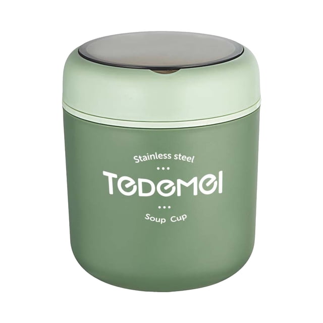 Leutsin Insulated Food Jar for Hot & Cold Food for Kids Adult,Soup Thermo Hot Food Containers for Lunch,Stainless Steel Insulated Cups,Breakfast Cups,Soup Cans with Spoons,Insulation Food Jar