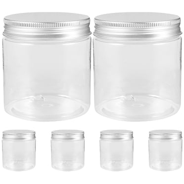 6 Pcs Pot de Confiture Mason Petit Pot à Miel Contenant Scellé Mason Transparent Pot à Miel Mason