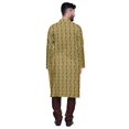 thumbnail image 3 of Atasi Ensemble Kurta Designer pour Garçons Kurta Longue Imprimée Vêtements d'Été, 3 of 4