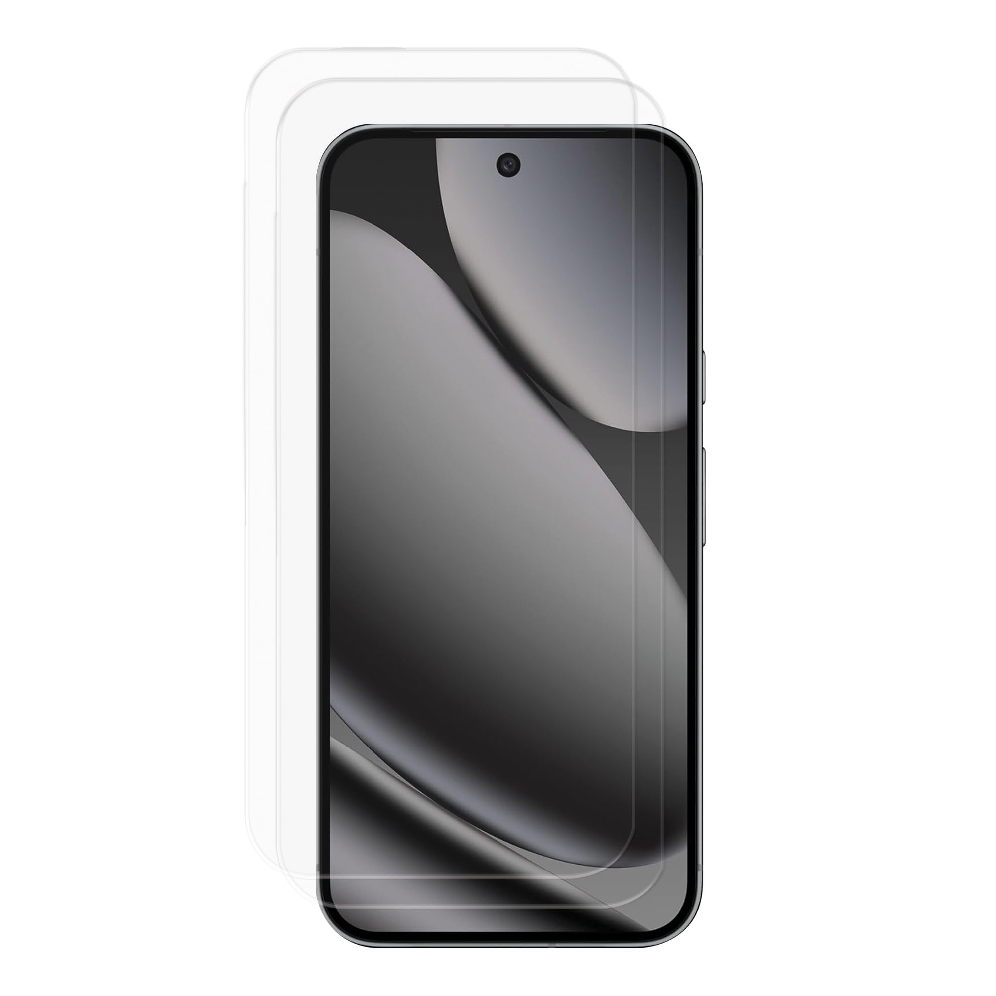 Onn Pixel 10 2 Pack Premium Japanese Tempered Glass Screen Protector with Easy Application Tray, Scratch and Impact Absorbing