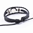 thumbnail image 2 of Femmes Hommes Longueur Bracelet Réglable Bracelet Cuir Tressé Bracelet Bracelet Bijoux, Type 2, 2 of 9