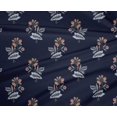 thumbnail image 4 of oneOone Polyester Lycra Fabric Leaves & Floral Block Fabric Prints By Yard 56 Inch Wide, 4 of 4