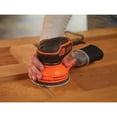 thumbnail image 4 of BLACK+DECKER BDERO600 2.4 Amp Corded 5-inch Random Orbital Sander, 4 of 8