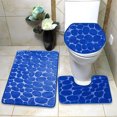 thumbnail image 1 of LSLJS Bathroom Rugs Sets 3 Piece Bathroom Carpet, Super Soft Non Slip Bathtub Carpet and Absorbent Bath Mat, Bathroom Carpet, Plush Bath Mat for Bathroom, 1 of 8