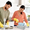 thumbnail image 4 of FHBVT Absorbent Microfibre Cloths, Multi-Purpose Kitchen and Furniture Wipes, Water and Oil Absorption, Reusable Cleaning Towels for Kitchen, Bathroom, Furniture, Easy to Extract and Clean, 4 of 7