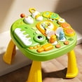 thumbnail image 3 of Baby Activity Table Center Toys Dinosaur Musical Learning Table With Lights Sound Early Learning Sensory Toys Gifts For Boys Girls, 3 of 5