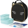 thumbnail image 1 of Arctic Zone Animal Lovers Lunch Bag Black Kitty, 1 of 5