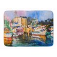 thumbnail image 1 of Carolines Treasures JMK1079RUG Shrimp Boat Warehouse Machine Washable Memory Foam Mat, 1 of 4