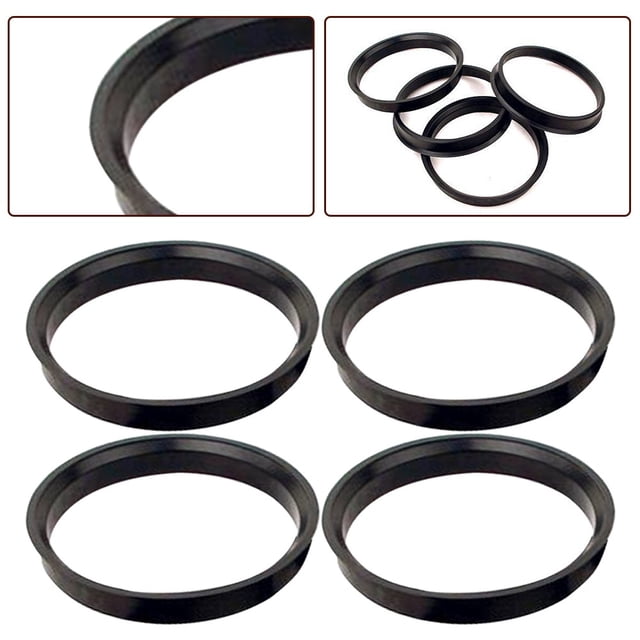 Easy Installation Hub Centering Rings 74 1mm x 72 6mm for Wheel Spacer