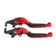 thumbnail image 2 of Motorcycle Brake Handles, Easily Installed CNC Aluminum Alloy 2 Pcs Motorcycle Brake Levers    For Motorbike Modification, 2 of 8