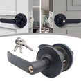thumbnail image 3 of Ensemble de Boutons de Porte en Alliage d'Aluminium Intimité Passage Serrures de Porte Poignée Clé d'Entrée Meilleur I7I4, 3 of 8