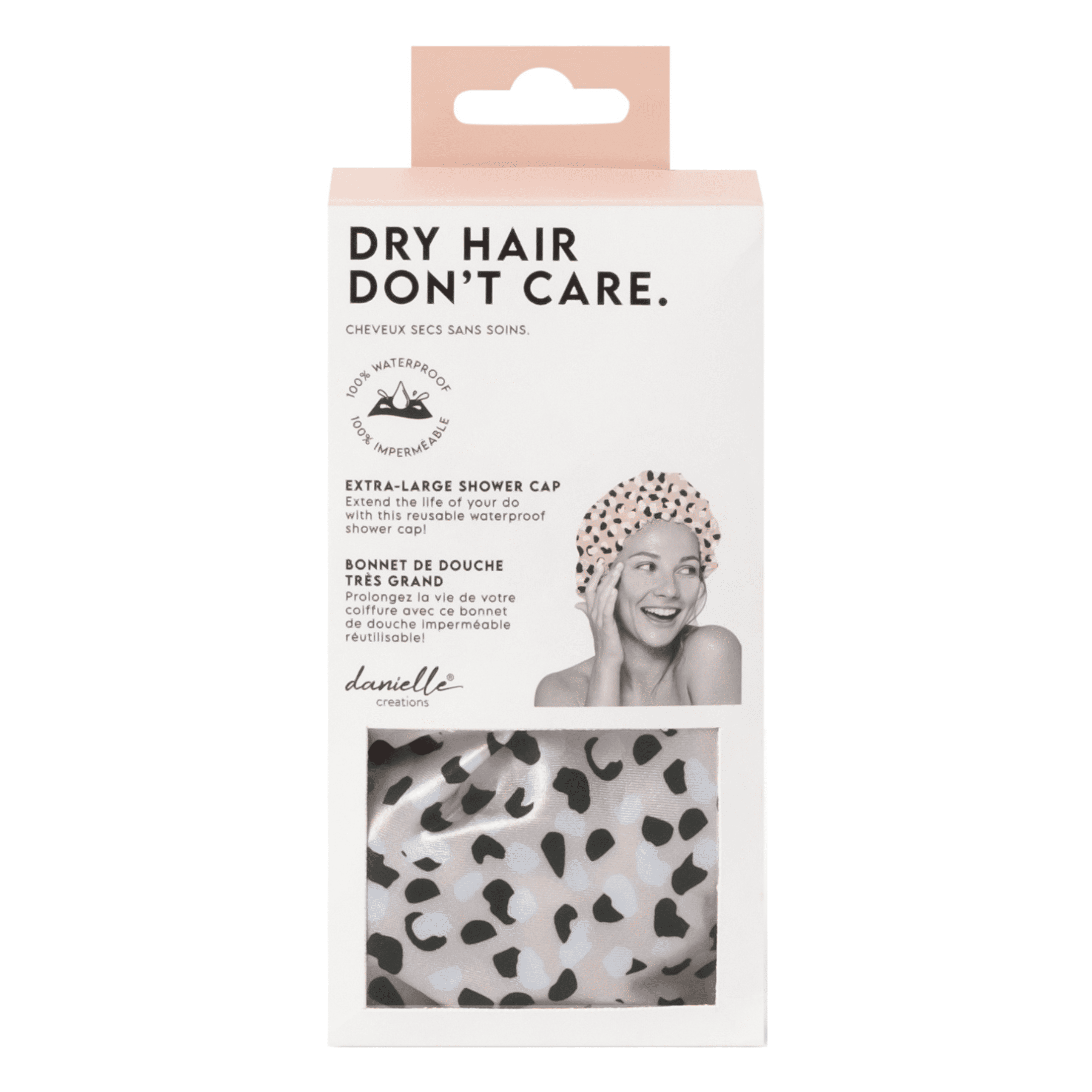 Danielle Creations 1PC XL Shower Cap, Multicolor