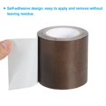 thumbnail image 4 of Unique Bargains Leather Repair Tape 2.2'X30', Self Adhesive Realistic Leather Textured Patch, Brown, 4 of 5