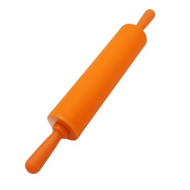 Rinsvye Silicone Rolling Pin Dough Whetstone Rolling Pin Roller for Pizza Cookie with Wooden Handle Nonstick Surface Rolling Pins for Baking Non Stick Dough Cookie Pizza Roller Baking Tool