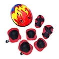 thumbnail image 2 of RXIRUCGD 7Pcs Set Children Kids Helmet Knee Elbow Pad Cycling Skate Bike Protecs, 2 of 3