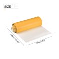 thumbnail image 2 of Unique Bargains Smooth Solid Color Faux Leather Sheets,PU Leather for DIY 20 x 135cm Deep Yellow, 2 of 4